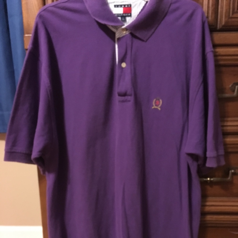 Tommy Hilfiger Purple Polo